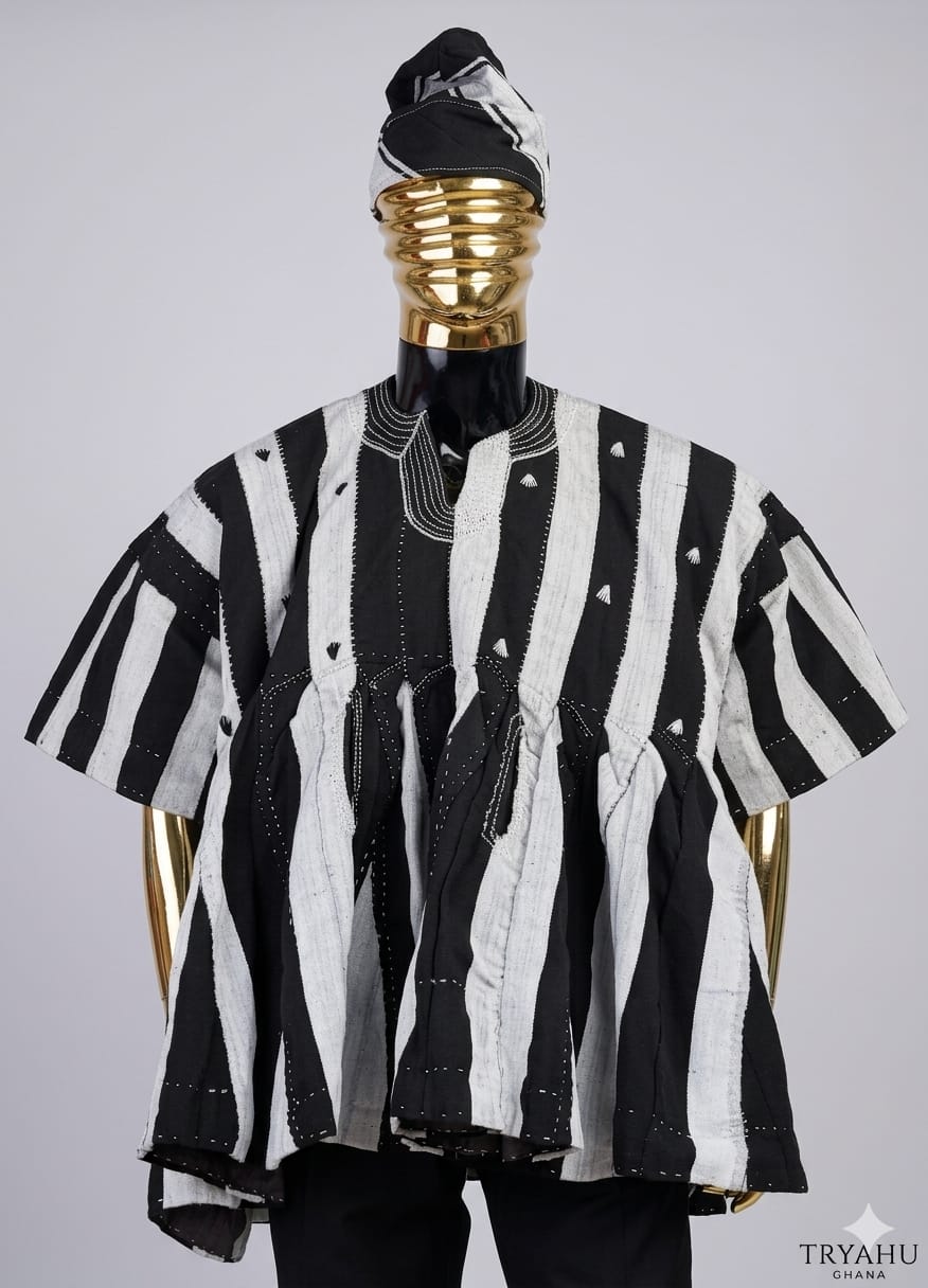 Wear Ghana With Pride | Quality Handwoven Fugu & Batakari Smocks Online